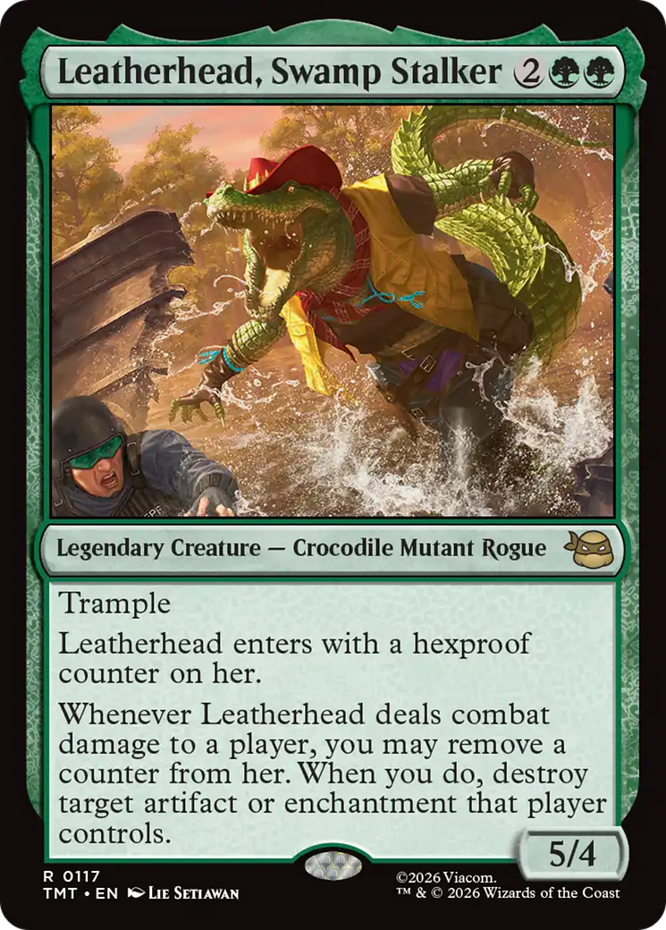 Leatherhead, Swamp Stalker - Magic: The Gathering - MoxLand