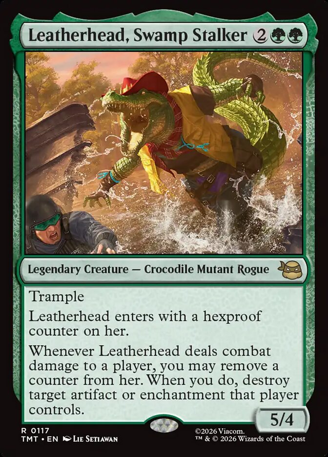 Leatherhead, Swamp Stalker - Magic: The Gathering - MoxLand