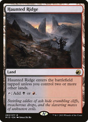 Cordilheira Assombrada / Haunted Ridge - Magic: The Gathering - MoxLand