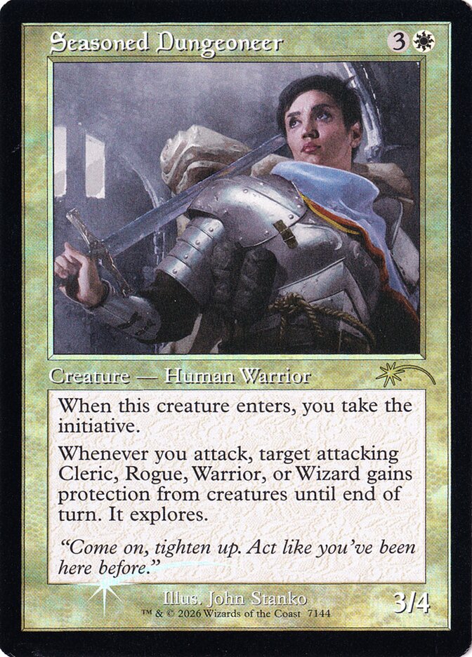 Exploradora de Masmorras Experiente / Seasoned Dungeoneer - Magic: The Gathering - MoxLand