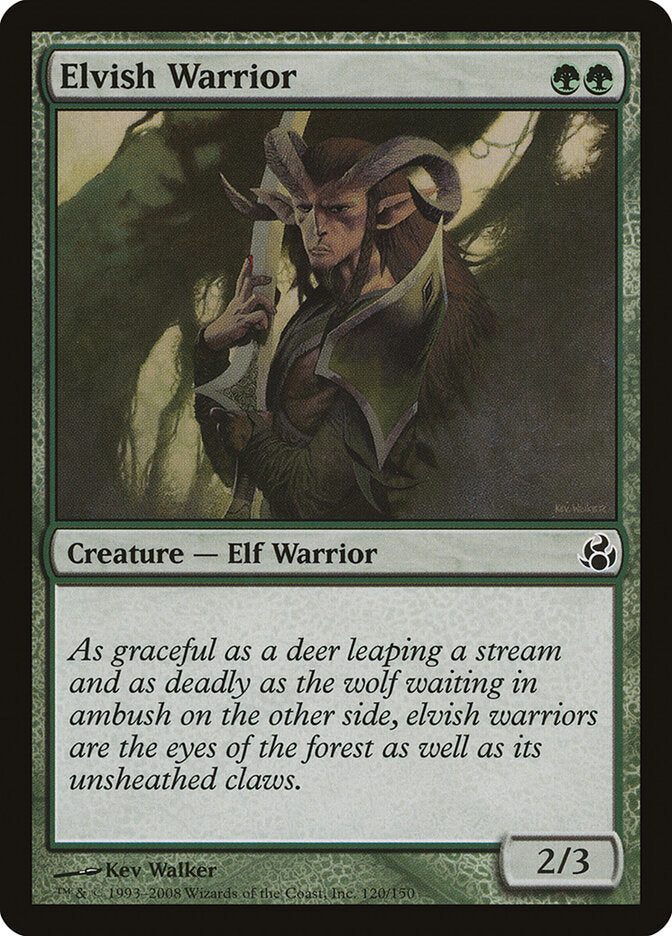 Guerreiro Élfico / Elvish Warrior - Magic: The Gathering - MoxLand