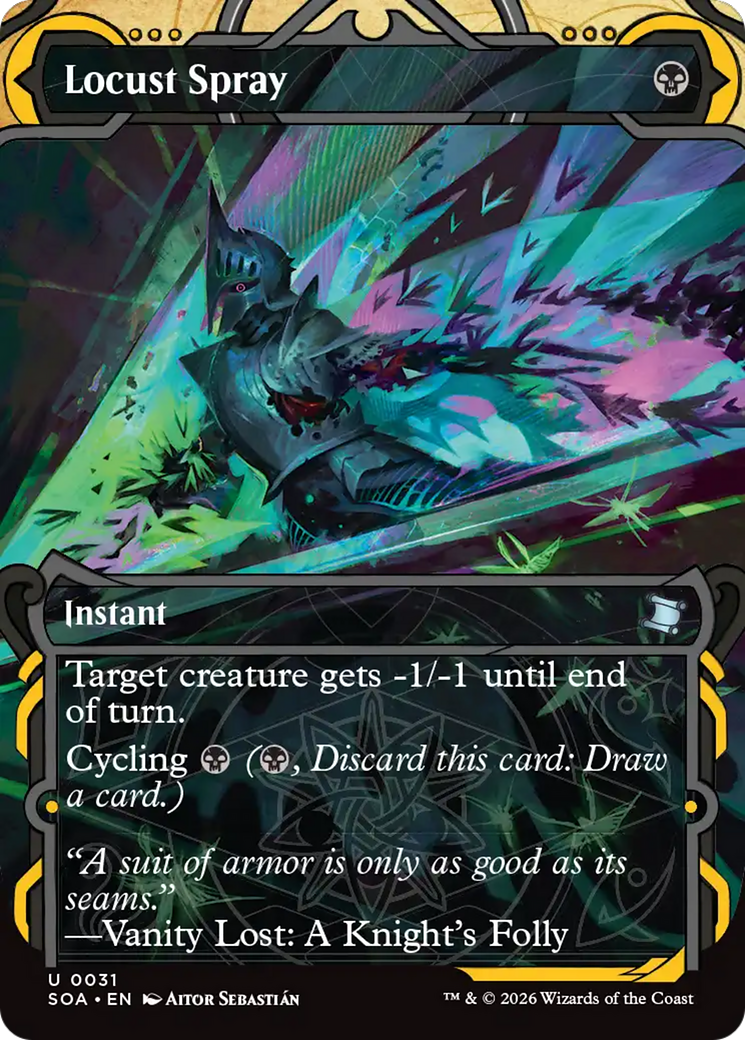 Jato de Gafanhotos / Locust Spray - Magic: The Gathering - MoxLand
