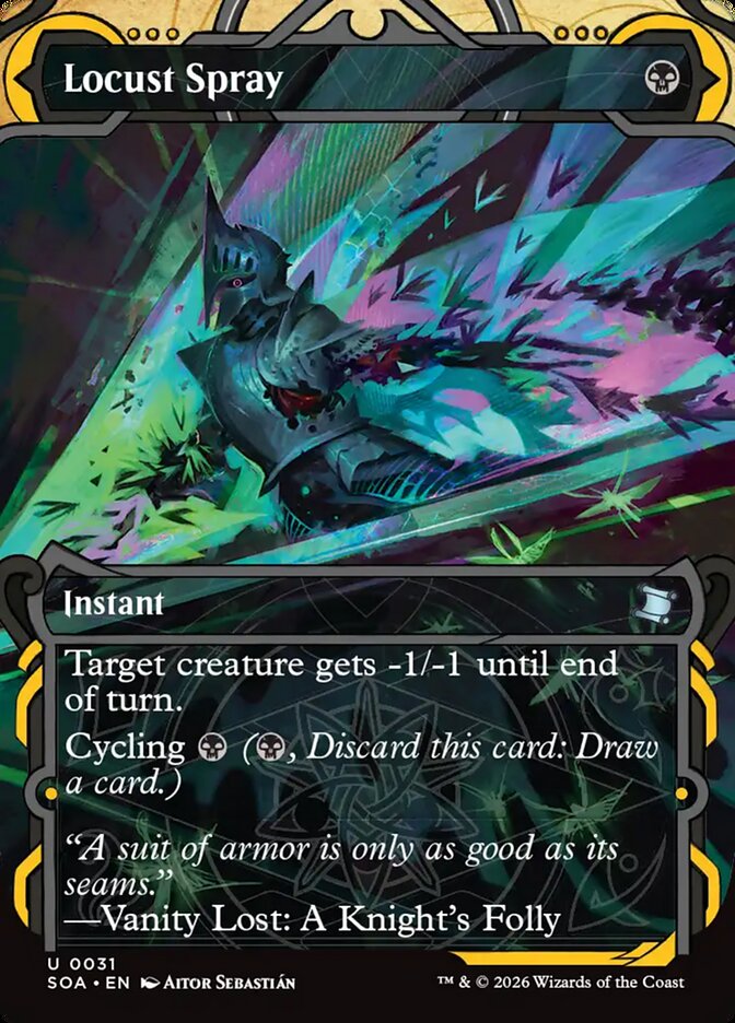 Jato de Gafanhotos / Locust Spray - Magic: The Gathering - MoxLand