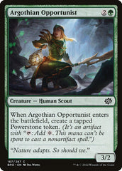 Oportunista Argothiana / Argothian Opportunist - Magic: The Gathering - MoxLand