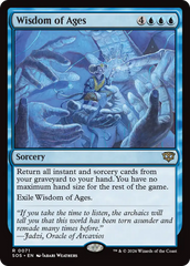Wisdom of Ages - Magic: The Gathering - MoxLand