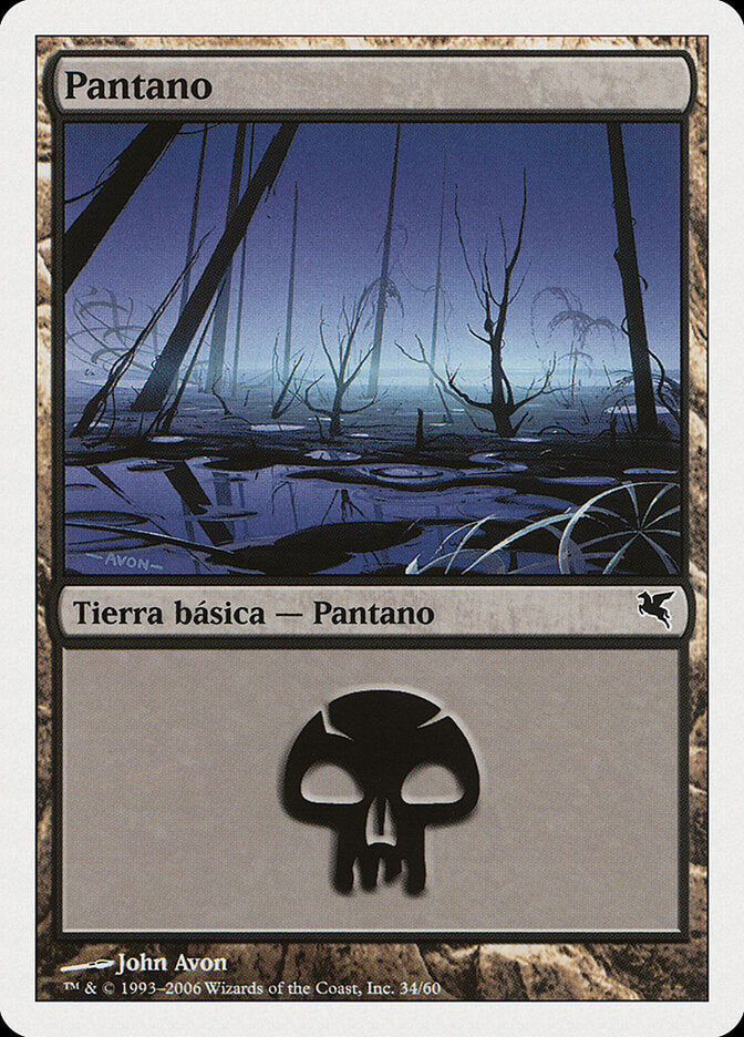 Pântano / Swamp - Magic: The Gathering - MoxLand