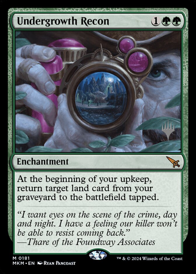 Reconhecimento Camuflado / Undergrowth Recon - Magic: The Gathering - MoxLand