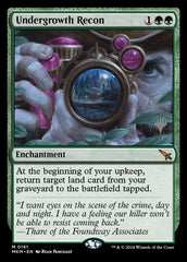 Reconhecimento Camuflado / Undergrowth Recon - Magic: The Gathering - MoxLand