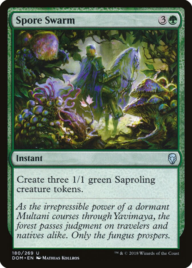 Enxame de Esporos / Spore Swarm - Magic: The Gathering - MoxLand
