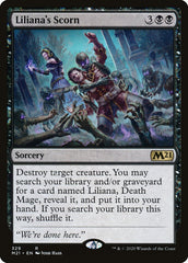 Desprezo de Liliana / Liliana's Scorn - Magic: The Gathering - MoxLand