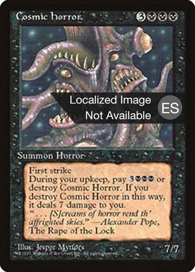 Horror Cósmico / Cosmic Horror - Magic: The Gathering - MoxLand