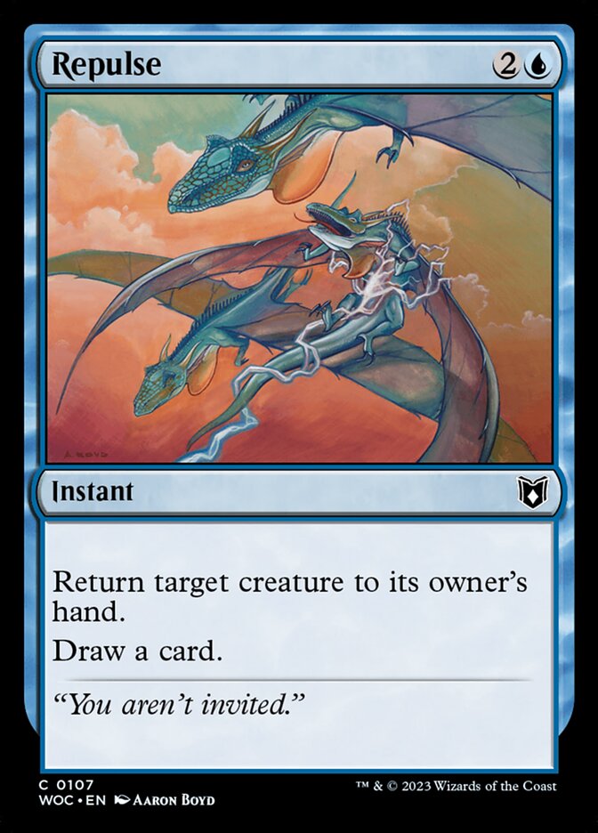 Repulsa / Repulse - Magic: The Gathering - MoxLand