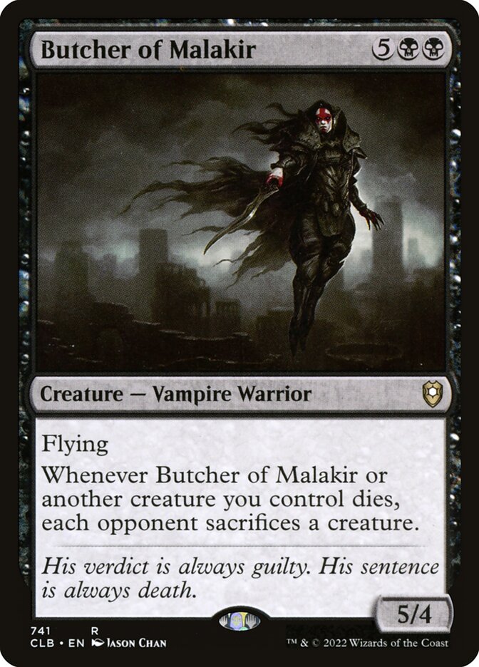 Carniceiro de Malakir / Butcher of Malakir - Magic: The Gathering - MoxLand