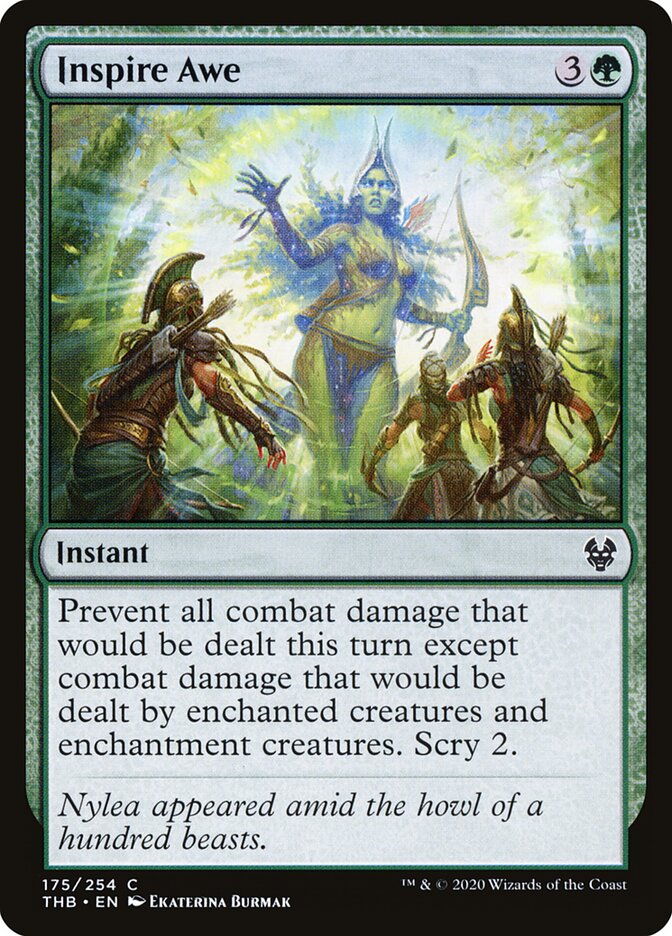 Inspirar Temor / Inspire Awe - Magic: The Gathering - MoxLand