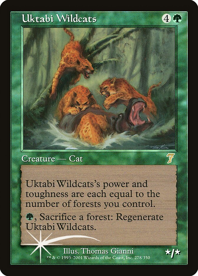 Gatos Selvagens de Uktabi / Uktabi Wildcats - Magic: The Gathering - MoxLand