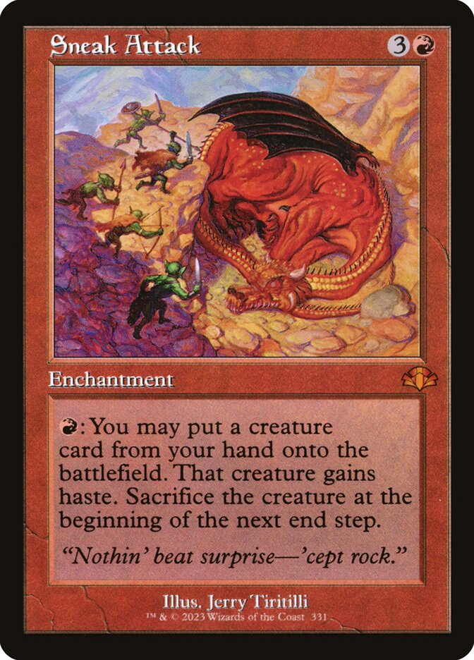 Ataque Surpresa / Sneak Attack - Magic: The Gathering - MoxLand