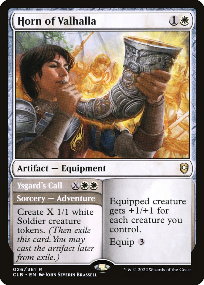 Trombeta de Valhalla / Horn of Valhalla - Magic: The Gathering - MoxLand