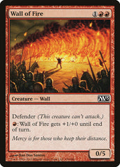 Barreira de Fogo / Wall of Fire - Magic: The Gathering - MoxLand
