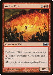 Barreira de Fogo / Wall of Fire - Magic: The Gathering - MoxLand