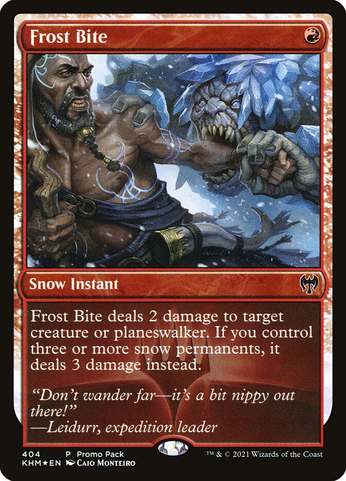 Mordida Gélida / Frost Bite - Magic: The Gathering - MoxLand