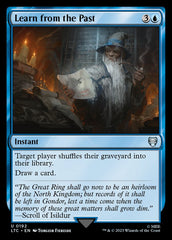 Aprender com o Passado / Learn from the Past - Magic: The Gathering - MoxLand