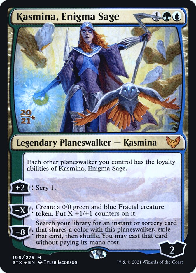 Kasmina, Sábia dos Enigmas / Kasmina, Enigma Sage - Magic: The Gathering - MoxLand