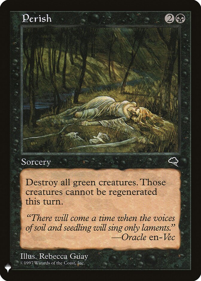 Perecer / Perish - Magic: The Gathering - MoxLand