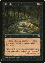 Perecer / Perish - Magic: The Gathering - MoxLand
