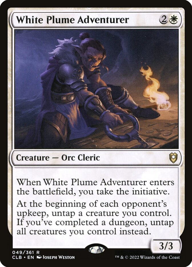 Aventureira da Pluma Branca / White Plume Adventurer - Magic: The Gathering - MoxLand