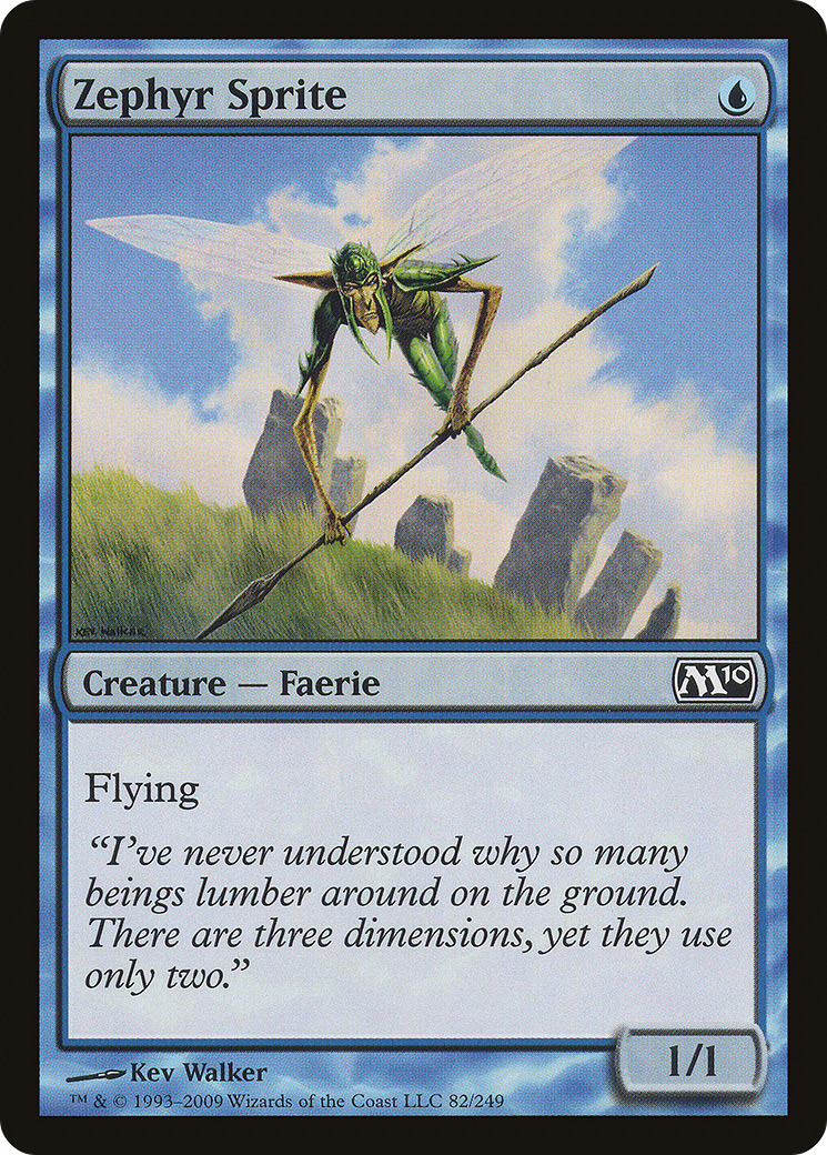 Silfo Zéfiro / Zephyr Sprite - Magic: The Gathering - MoxLand