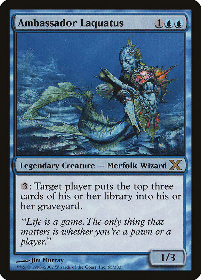 Embaixador Laquatus / Ambassador Laquatus - Magic: The Gathering - MoxLand