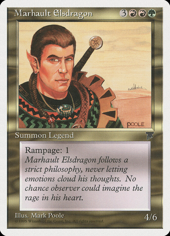 Marhault Elsdragon / Marhault Elsdragon - Magic: The Gathering - MoxLand