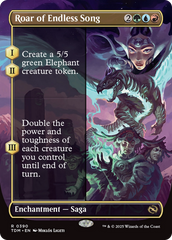 Rugido da Canção Infinita / Roar of Endless Song - Magic: The Gathering - MoxLand