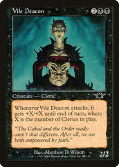 Diácono Vil / Vile Deacon - Magic: The Gathering - MoxLand
