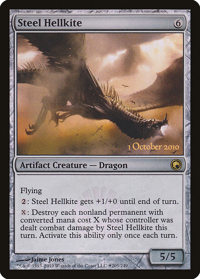 Dragão Avérneo de Aço / Steel Hellkite - Magic: The Gathering - MoxLand