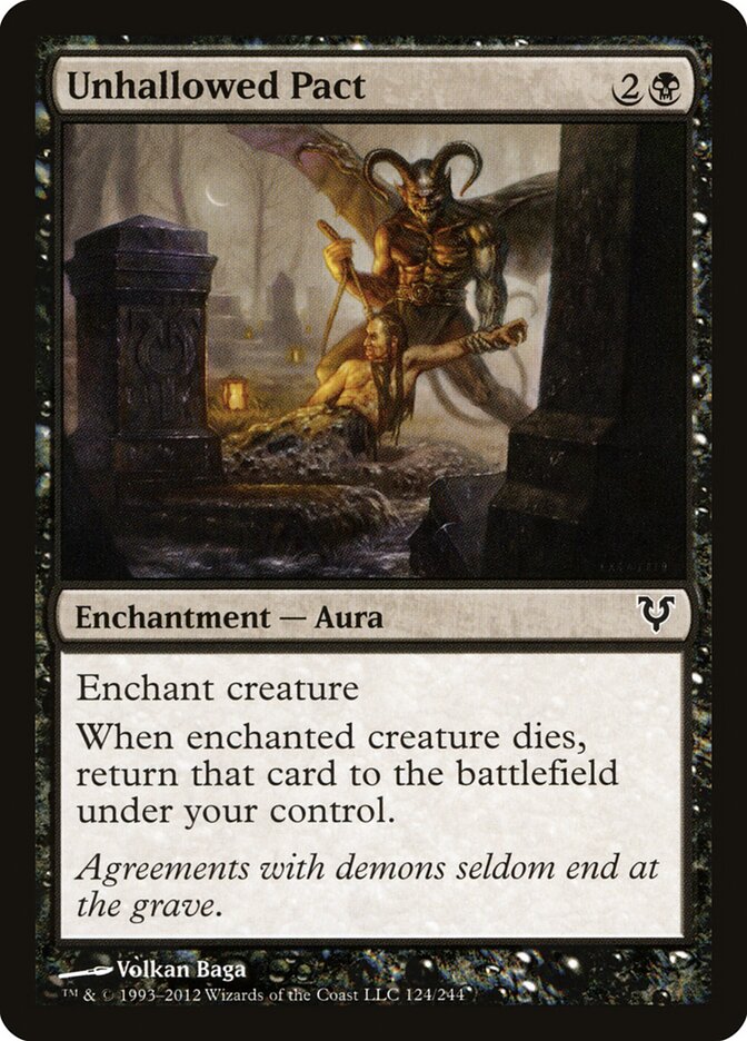 Pacto Maldito / Unhallowed Pact - Magic: The Gathering - MoxLand