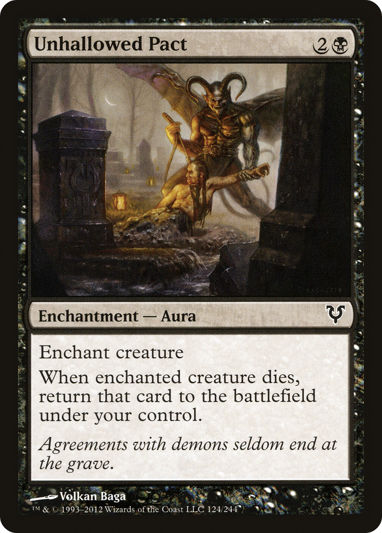 Pacto Maldito / Unhallowed Pact - Magic: The Gathering - MoxLand
