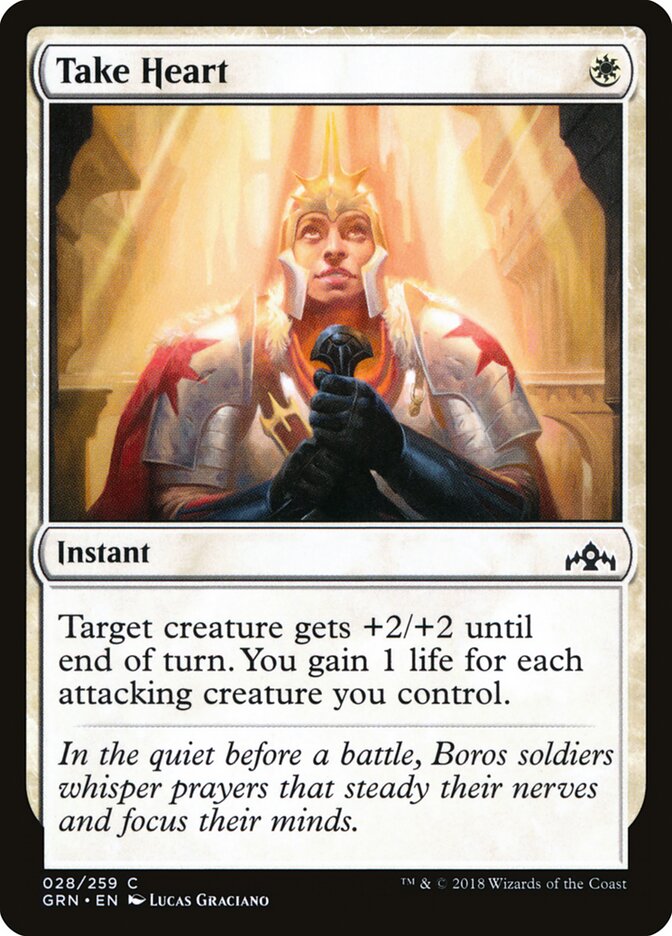 Tomar Coragem / Take Heart - Magic: The Gathering - MoxLand