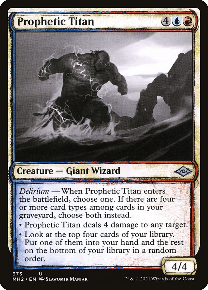 Titã Profético / Prophetic Titan - Magic: The Gathering - MoxLand