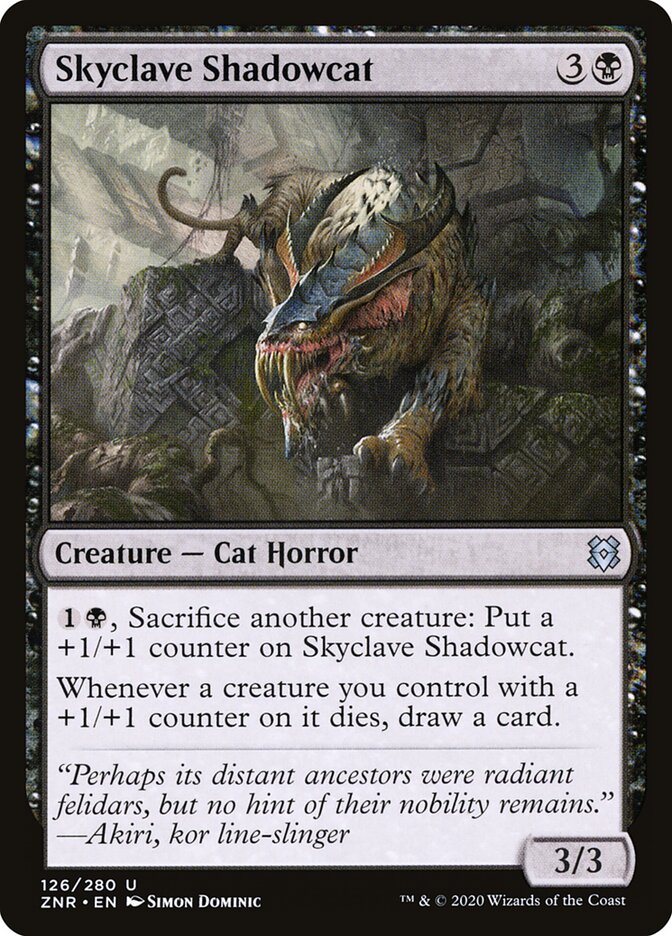 Umbrogato do Enclave Celeste / Skyclave Shadowcat - Magic: The Gathering - MoxLand
