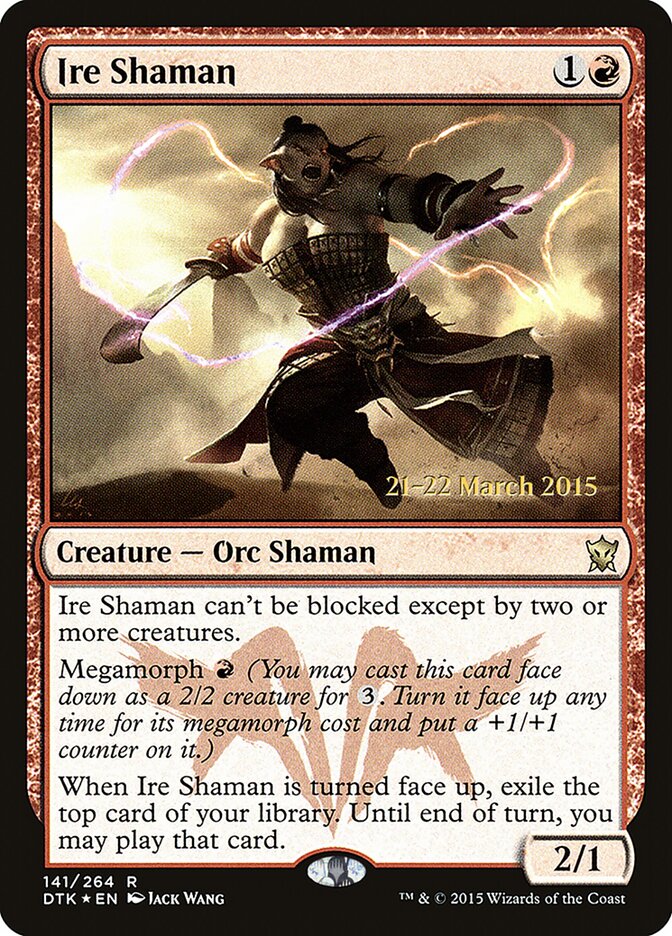 Xamã da Ira / Ire Shaman - Magic: The Gathering - MoxLand