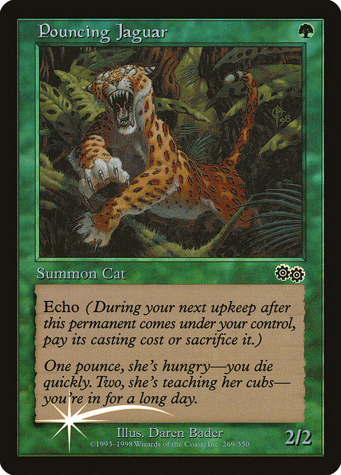 Jaguar Rabaz / Pouncing Jaguar - Magic: The Gathering - MoxLand
