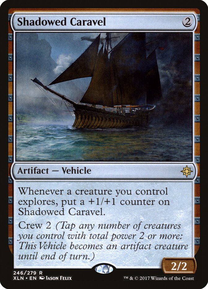 Caravela Ensombrecida / Shadowed Caravel - Magic: The Gathering - MoxLand