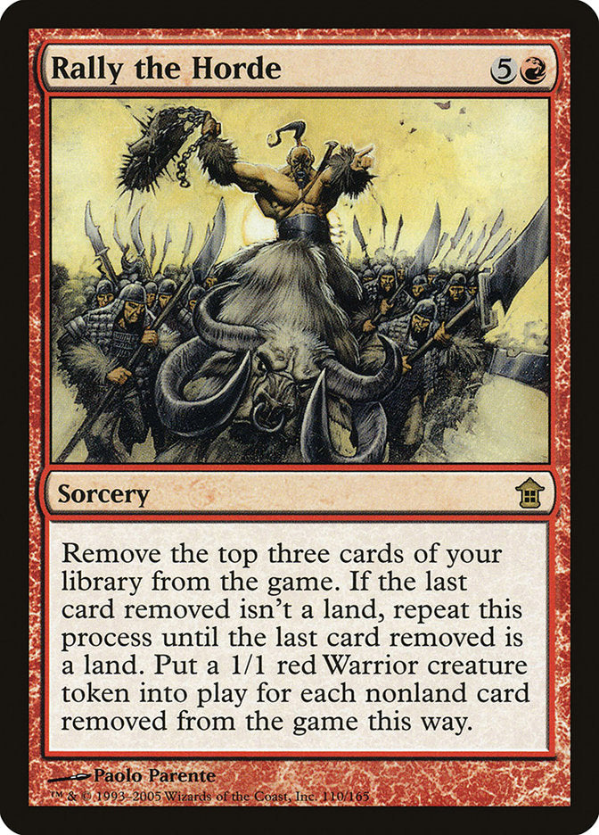 Reunir a Horda / Rally the Horde - Magic: The Gathering - MoxLand