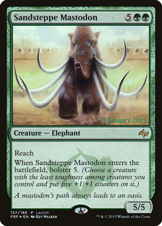 Mastodonte da Estepe Arenosa / Sandsteppe Mastodon - Magic: The Gathering - MoxLand