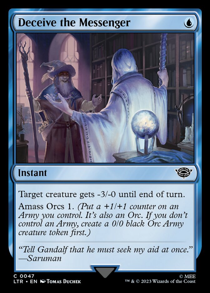Enganar o Mensageiro / Deceive the Messenger - Magic: The Gathering - MoxLand