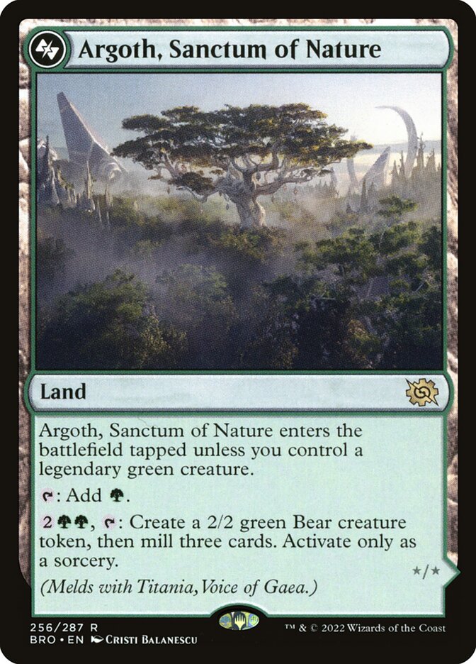 Argoth, Santuário da Natureza / Argoth, Sanctum of Nature - Magic: The Gathering - MoxLand