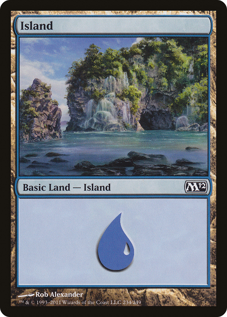Ilha / Island - Magic: The Gathering - MoxLand