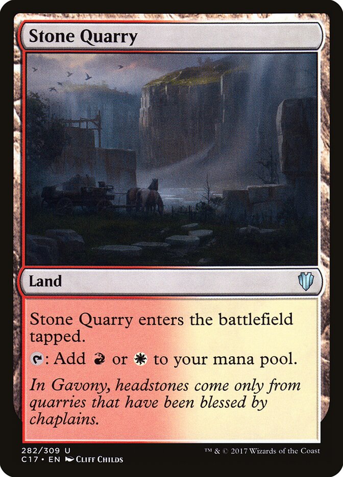 Pedreira / Stone Quarry - Magic: The Gathering - MoxLand