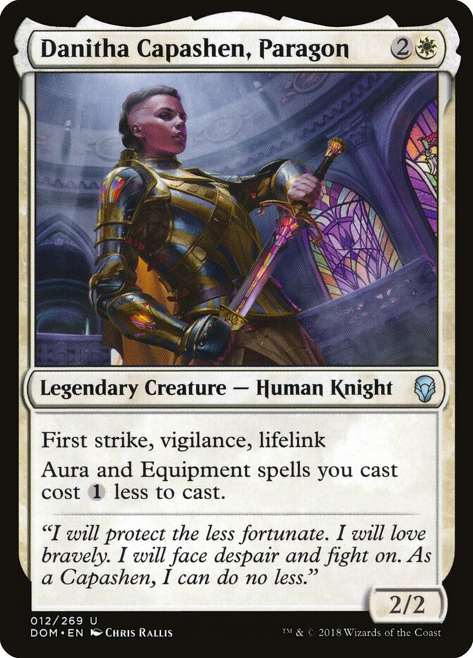 Danitha Capashena, Paradigma / Danitha Capashen, Paragon - Magic: The Gathering - MoxLand